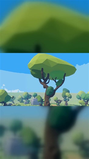 Stylized Meadow & Farm Kit - Godot 4 Flythrough #3dgamedevelopment #godot