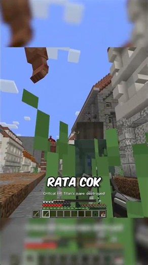 menjadi titan di minecraft
