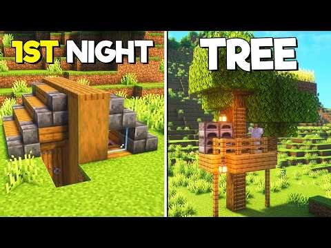 Minecraft: 3 SIMPLE Starter Houses!