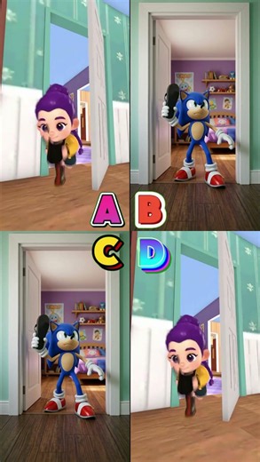 Funny moment_ Sonic & The Spider vs Original #sonic #funnyshorts