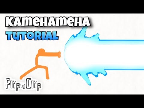 How to animate a Laser Beam/Kamehameha in FlipaClip