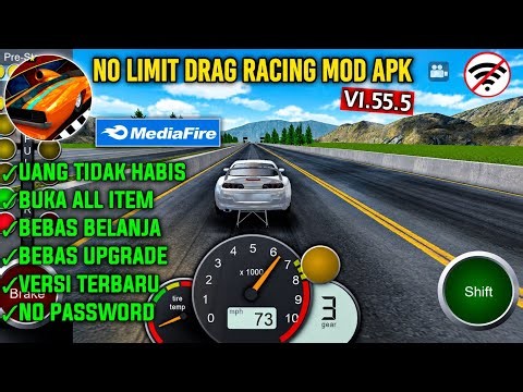 No Limit Drag Racing Versi Terbaru V1.55.5 Buka All Item Bebas Upgrade 