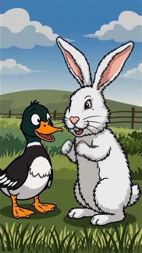 “Duck + Rabbit Beatbox Battle 🐰🦆🎤”