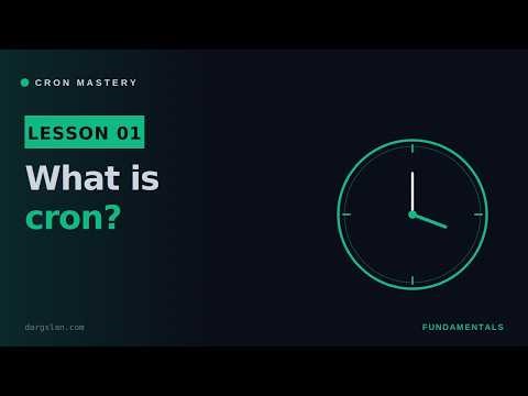 What Is Cron? Linux Scheduling Explained for Beginners (10 min)