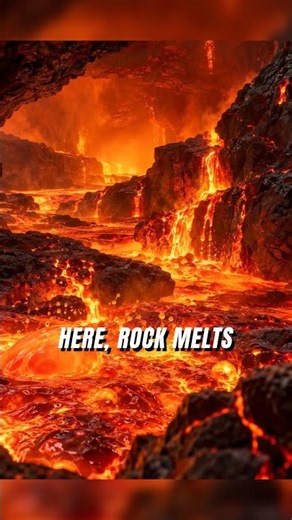 What Happens When You Hit Magma? #volcano #science #curiosity