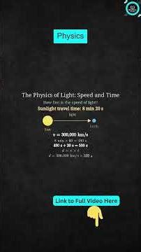 Physics Science Fact of the Day!