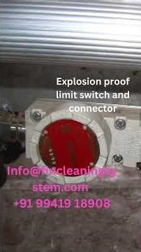 Vertical Fin Tube Cleaning System | Panel Box, Limit Switches & Monorail Setup