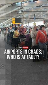 Airports in chaos: Who is at fault?