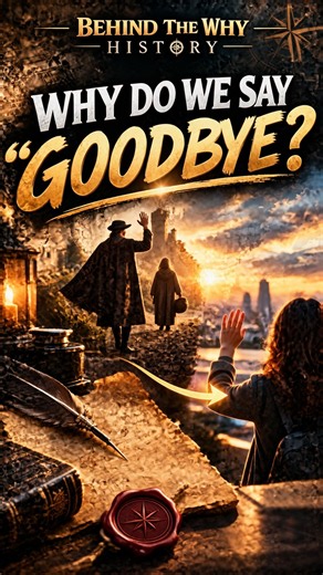Why Do We Say “Goodbye”? 👋 The Hidden Meaning Behind It | #Shorts