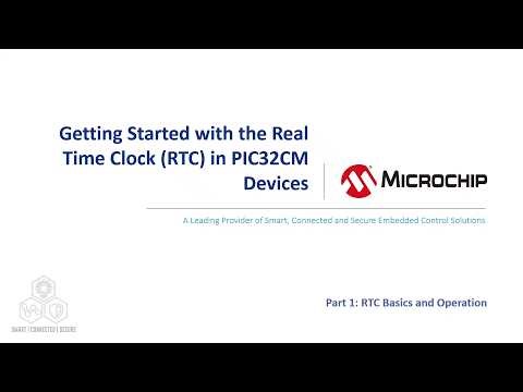 Getting Started with the Real Time Clock (RTC) in PIC32CM Devices – Part 1: RTC Fundamentals