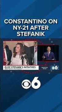 Anthony Constantino on succeeding Elise Stefanik in Congress if he wins