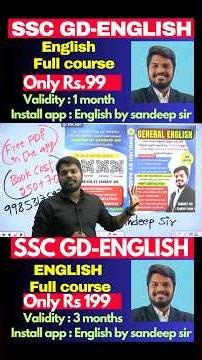 SSC GD 2026 CLASSES |GD ENGLISH BEST BOOK WITH PRACTICE AND PREVIOUS QUESTIONS RELEASED IN BILINGUAL