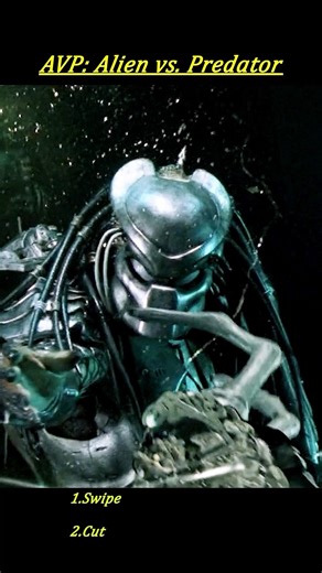 Alien vs. Predator (2004) – Predator’s Spear Strike Kills Alien Instantly