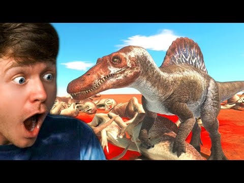 Putting the JP3 SPINOSAURUS to the ULTIMATE TEST! - Animal Revolt Battle Simulator