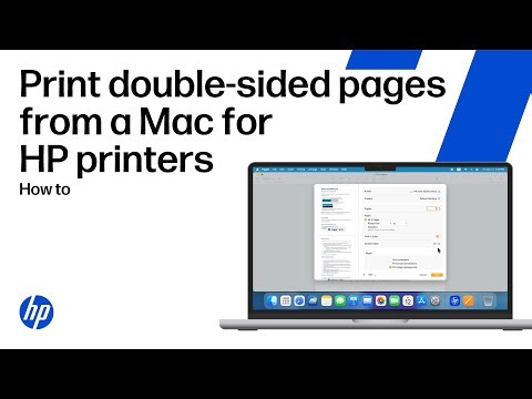 Print duplex pages manually in macOS | HP printers