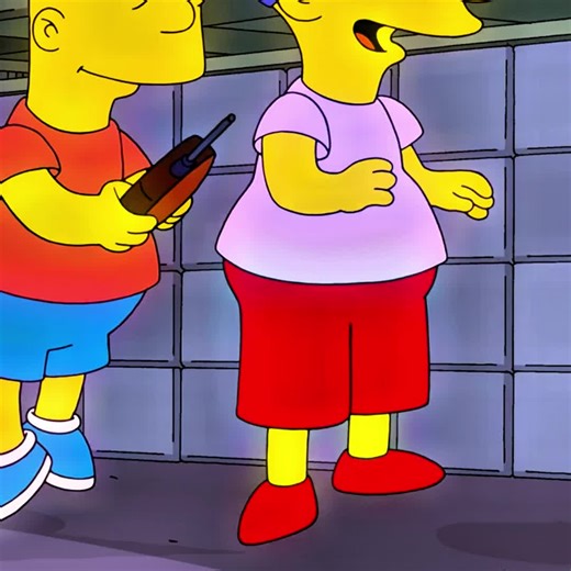 Bart y Annika Obsesión y Rebeldía.#simpsons