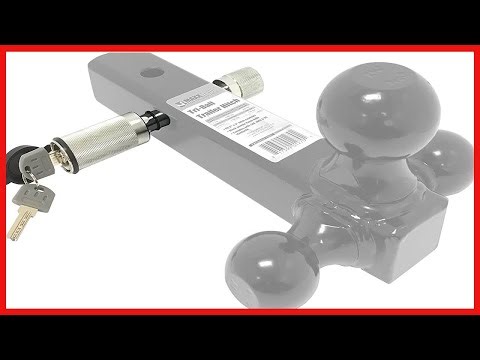 Secure Your Trailer With A Heavy Duty 5/8 Inch Receiver Hitch Lock