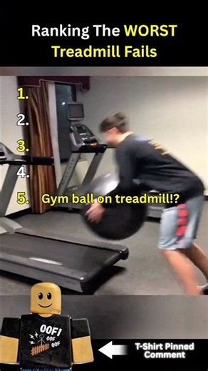 Ranking the WORST Treadmill Fails🏃🏻😬 #fail