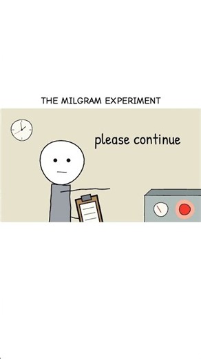 Why 26 out of 40 people pressed the 450-volt switch (Milgram experiment)