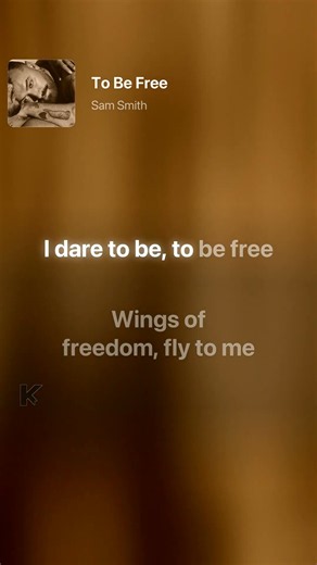 Sam Smith - To Be Free (Lyrics) #Shorts