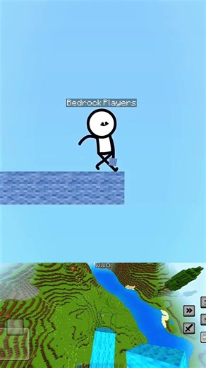Minecraft Java vs Bedrock Both Parts 🤣 (Don't Miss) #shorts #memes