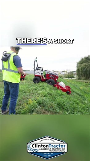 Remote-Controlled From a Distance — Ventrac 45RC in Your Hands #shorts