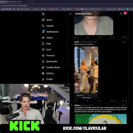 The “#1 RANKED CHAD clavicular” REALLY WENT OFF Bro STRAIGHT UP said he HATES his Russian ex and wants ABSOLUTELY NOTHING to do with her ANYMOREEspecially after she FULLY CHEATED on him with Baby Alien 👽💀