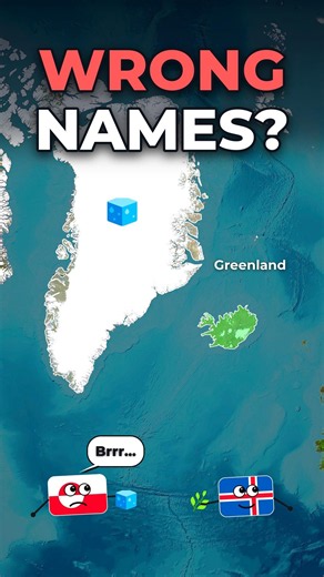 Why Is Greenland Icy and Iceland Green? 🤯 The Viking Name Trick 🧊