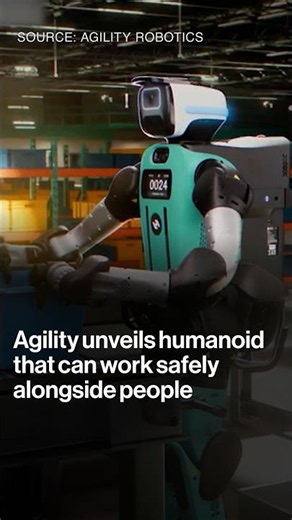 Agility unveils humanoid that can work safely alongside people