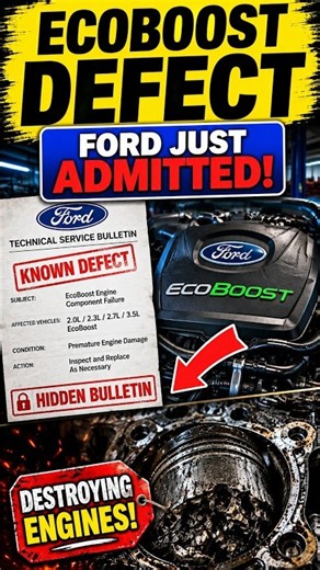 Ford Just ADMITTED This EcoBoost Defect Is DESTROYING Engines (HIDDEN Bulletin)