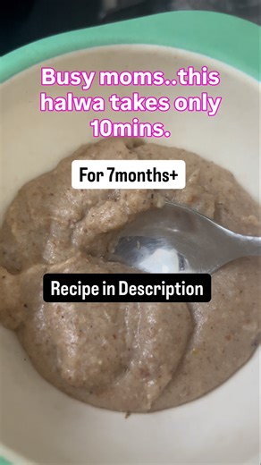 Singhara Halwa | Solids For Baby | Easy Recipe #solidsjourney #easynutrition#babyfoodrecipe