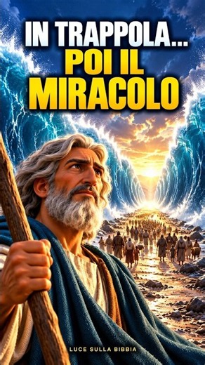 Mosè Era in Trappola… Poi il Mare Si Aprì 🌊