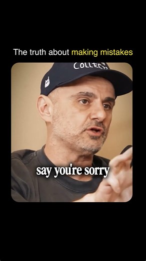 So many of you are being held back because you aren’t able to say you’re sorry and own a shortcoming