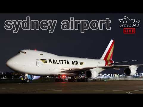 🔴LIVE Plane-Spotting at Sydney Airport with SydSquad - 01.04.26🔴