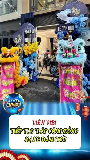 VIÊN VIBI TIẾP TỤC "ĐÃI" CỘNG ĐỒNG MẠNG ĐÁM CƯỚI #VienVibi #DamCuoi #TanHon #Showbiz #Viral