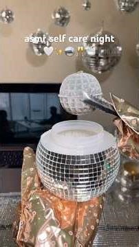 ASMR NEW YEARS SELF CARE NIGHT 🪩🥂 #asmr #newyear #selfcare #relax #nails