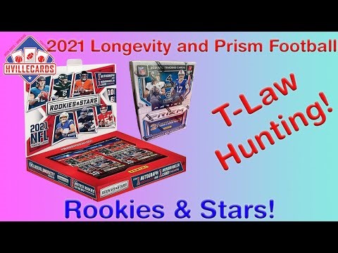 T Law Hunting With 2021 Football Prizm and Longevity