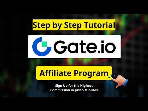 Earn with Gate.io Affiliate & Referral - Join in 5 Mins (2026)