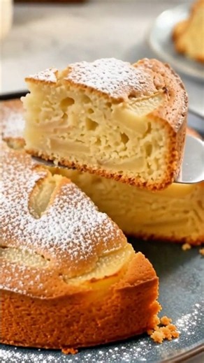Flourless Apple Cake 🍎 High-Protein & Easy Recipe!