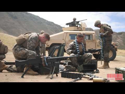 TEHRAN SHOCKED! US Army Tests New M240 Machine Gun with Special Ammunition, Destroys Ground Target