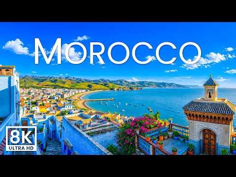 Morocco 8K 🇲🇦 – From Sahara Desert to Blue City Dreams | Cinematic Travel Film