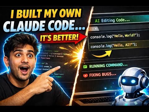 I Recreated Claude Code from Scratch (Full Dev Setup) | Github Integration - Part 3