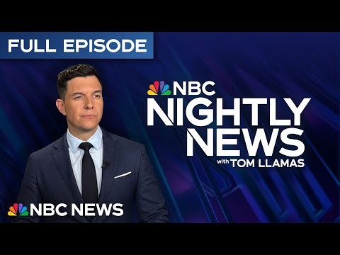 NBC Nightly News with Tom Llamas Full Episode - Aug. 6