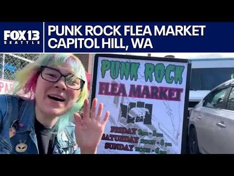 Punk Rock Flea Market returns to Seattle with nearly 200 vendors