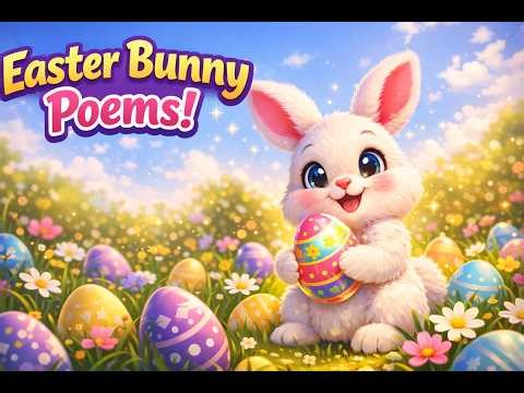 Easter Bunny Poems for Kids 🐰🌷 | Fun & Cute Spring Rhymes