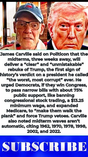 Carville Predicts “First Fart of History” Hitting Trump in Midterms! 💨