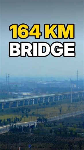 Why China Built a 164 km Bridge Over Rice Fields