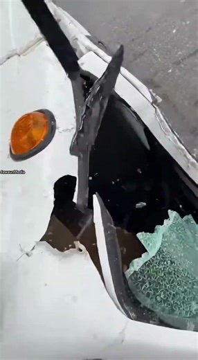 Forklift Tips Off Dock, Driver Jumps Clear at Last Second 🚜💥