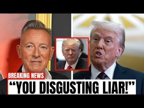 Trump MELTS DOWN After Bruce Springsteen GOES OFF — Crowd STUNNED!