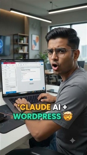 Claude AI + WordPress Elementor = Instant Website Design 🔥 #Shorts #wordpress #elementor